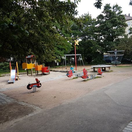 Der Spielplatz an der Liebfrauenkirche soll aufgewertet werden. Foto:, Stadt Stuttgart