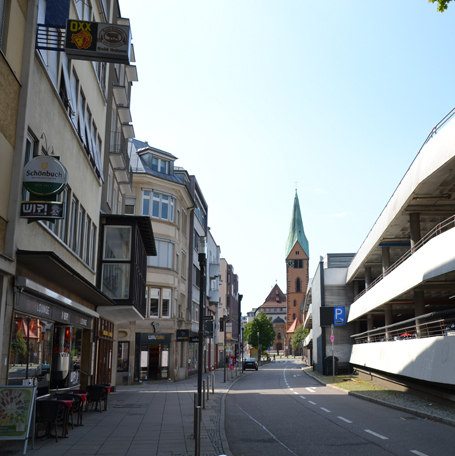 Ein Teil der Esslinger Straße soll umgestaltet werden. Foto: Stadt Stuttgart