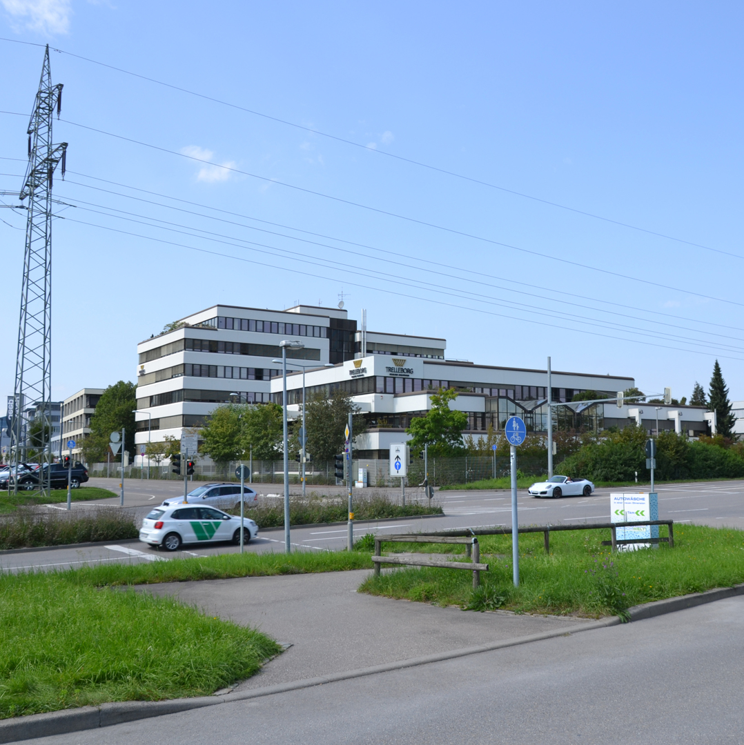 Die Kreuzung an der Nord-Süd-Straße Ecke Breitwiesenstraße soll umgestaltet werden. Foto Stadt Stuttgart