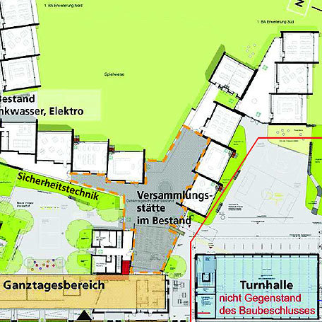 Erweiterung Mühlenbachhofschule zur Ganztagsschule