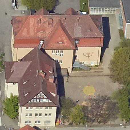 Die Franz-Schubert-Schule in Botnang. Foto: Stadtmessungsamt