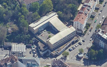 as Grunsdstück der ehemaligen Hauswirtschaftlichen Schule soll neu bebaut werden. Foto: Stadtmessungsamt/Stadt Stuttgart