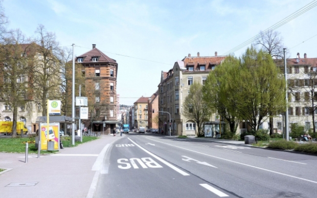 Der Bismarckplatz soll umgestaltet und aufgewertet werden. Foto: Stadt Stuttgart