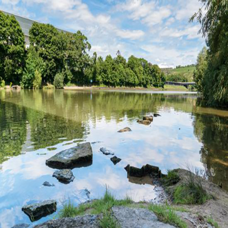 Die Attraktivität des Landschaftsraums Neckar soll gesteigert werden. Foto: Matthias Kaiser, Zuckerfabrik Fotodesign