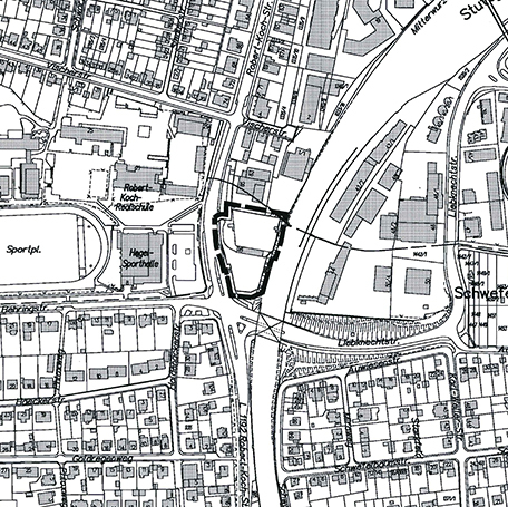 Der Lageplan zeigt das betroffene Gebiet. Grafik: Stadt Stuttgart