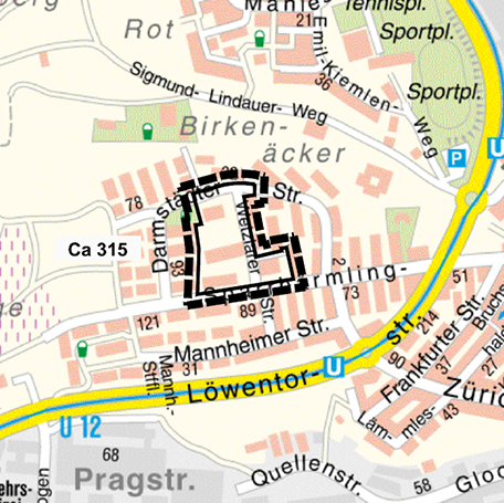 Kartengrundlage / Foto: Stadtmessungsamt