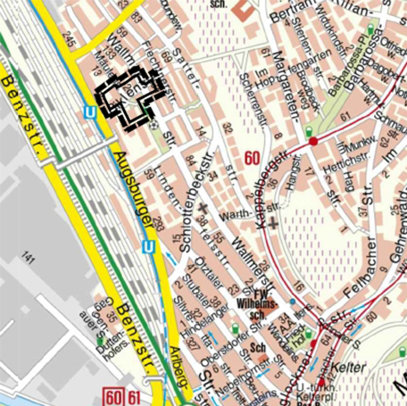 Kartengrundlage Stadtmessungsamt