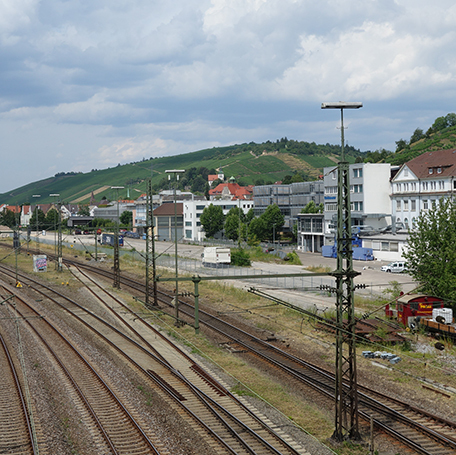 Blick von der Brücke. Foto: Aurelis Real Estate Service GmbH 