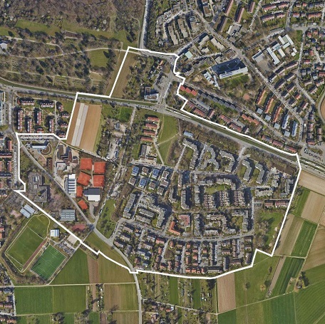 Blick auf Heumaden. Foto: Stadt Stuttgart