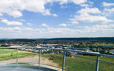 Aussicht auf Weilimdorf vom