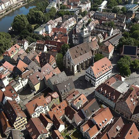 Blick auf die Altstadt von Bad Cannstatt. Foto: Thomas Hörner