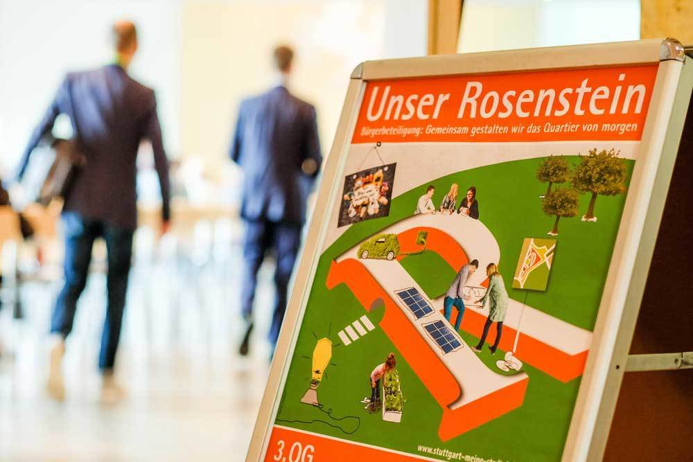 Impressionen der zweiten Öffentlichen Veranstaltung zur Informellen Beteiligung Rosenstein 