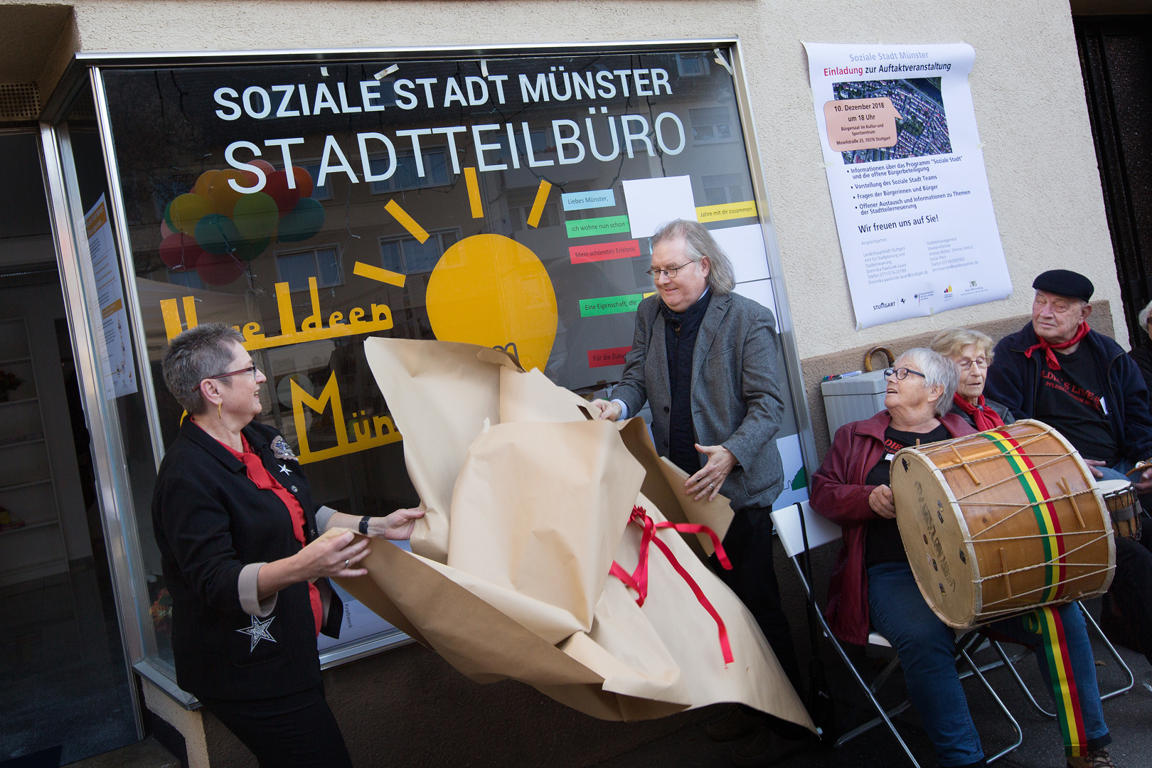 Eröffnung Stadtteilbüro Münster