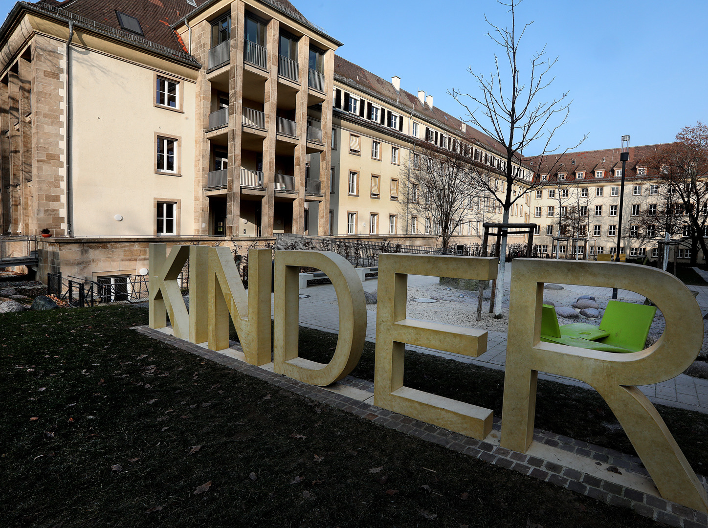 Die neue Kita im Gesundheitsamt mit maximal 90 Plätzen. Foto: Thomas Hörner