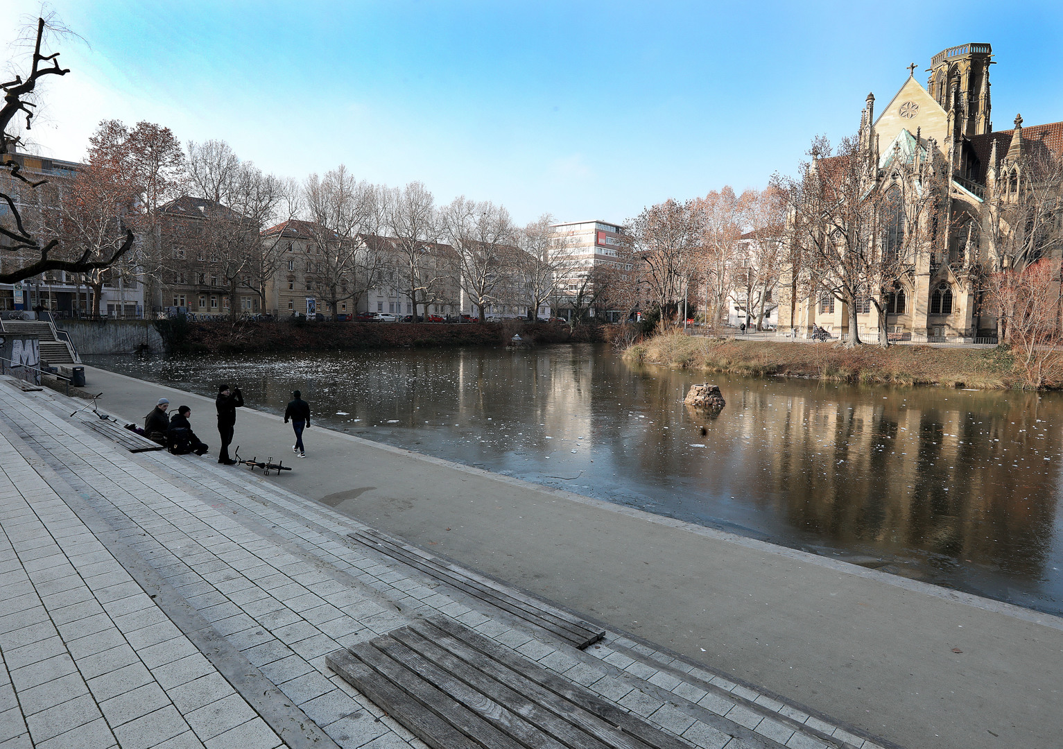 Mit der Umgestaltung des Feuersees wird der beliebte Platz am Wasser für Besucher noch erlebbarer und erholsamer. Foto: Thomas Hörner