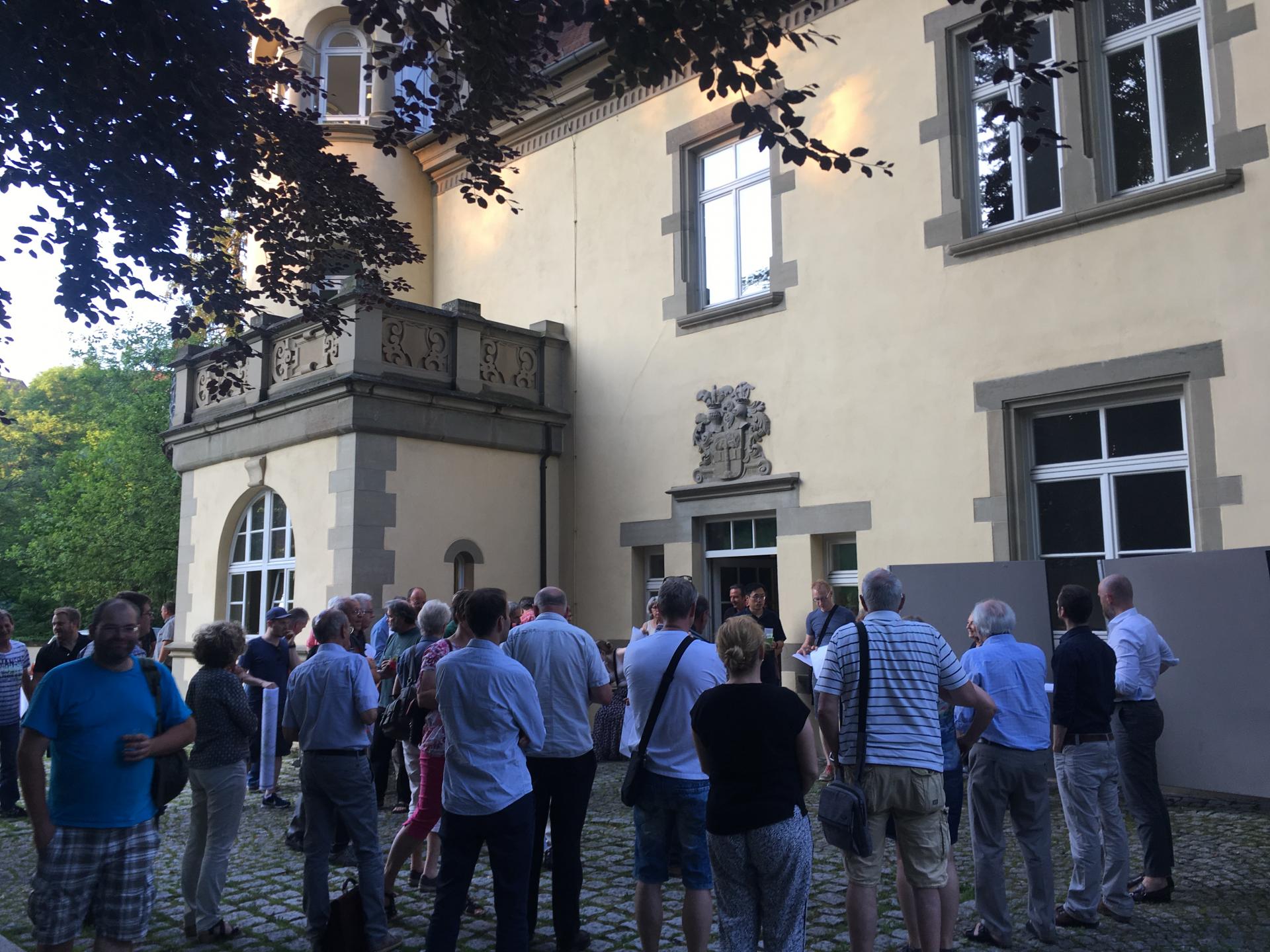 Rund 60 Bürgerinnen und Bürger kamen zur ersten Planungswerkstatt. Foto: Stadt Stuttgart