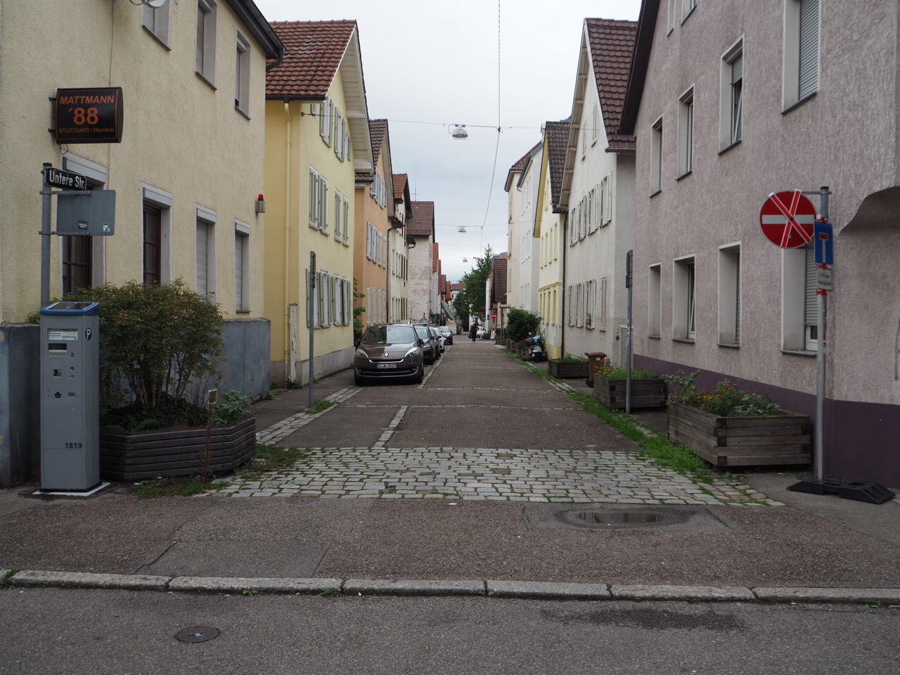 Straßenraum Untere Straße, Quelle: Landeshauptstadt Stuttgart