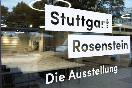 Die Räume der neuen Ausstellung zum Städtebauprojekt Stuttgart Rosenstein befinden sich direkt hinter dem Rathaus.  Foto: Leif Piechowski/LHS