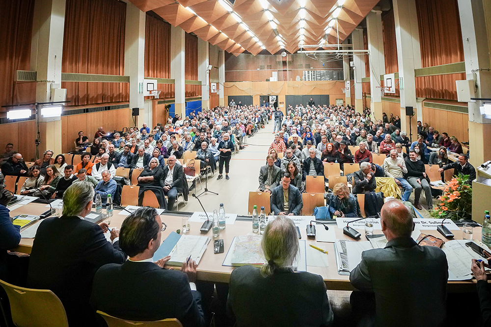 Blick auf das Publikum.