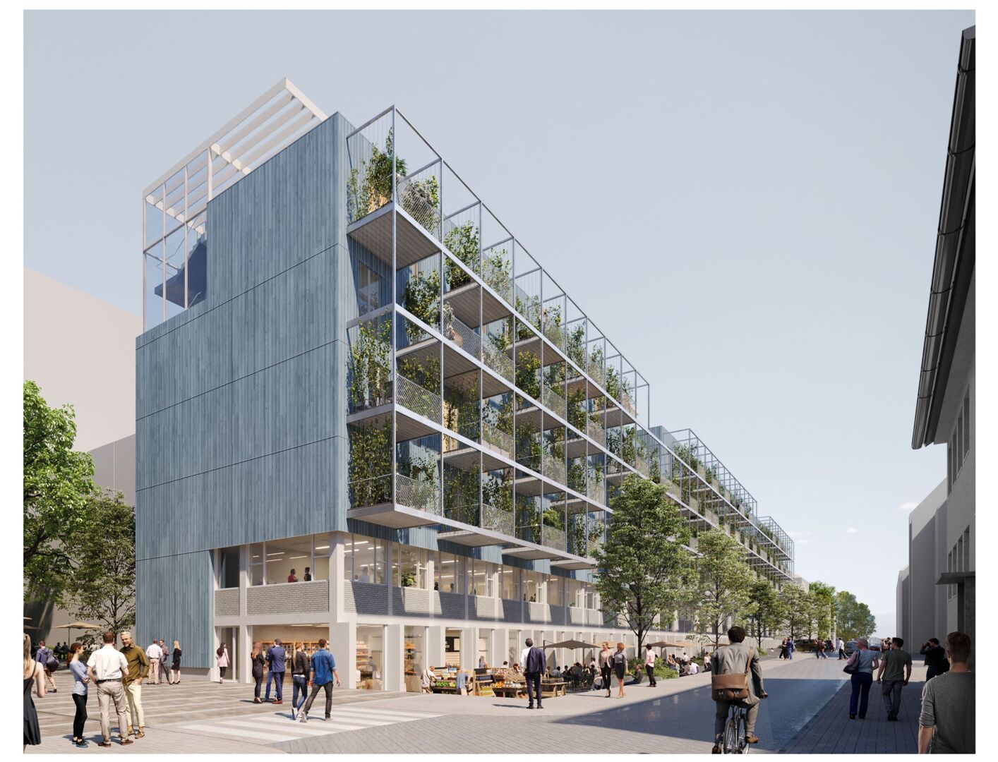 Visualisierung des Siegerentwurfs.