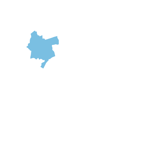 Karte des Stadtbezirkes Stuttgart-Weilimdorf